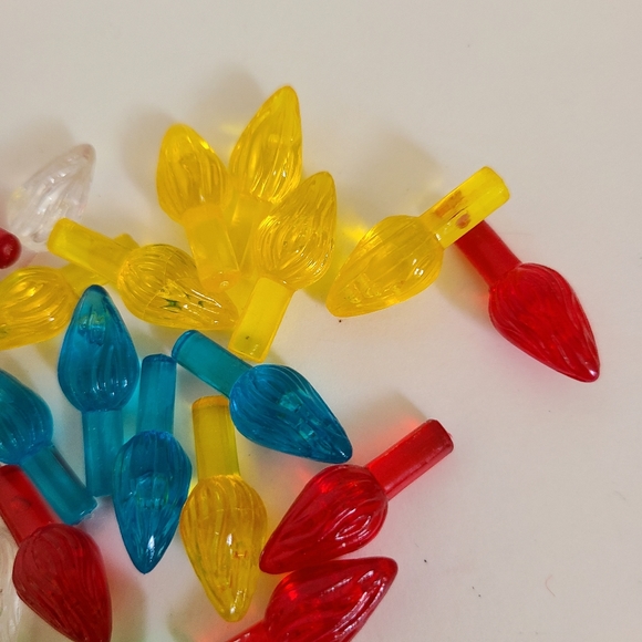 Holiday Replacement Small Twist Bulbs For Ceramic Christmas Tree 34